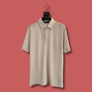 Loro Piana Solid Polo T-shirt - Light Brown