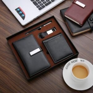 The Lifestyle 4-in-1 Wallet & Notebook Set