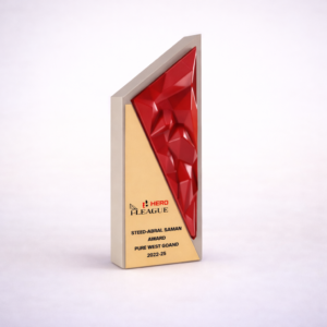 Red Crystal Wedge Award