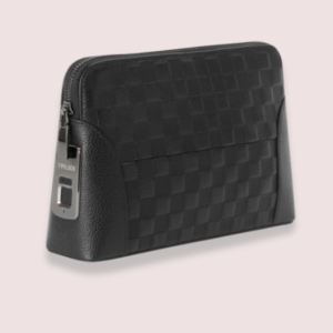 FIPILOCK Woven Leather Clutch