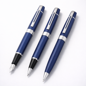 Sheaffer 300 Glossy Blue Lacquer Pen