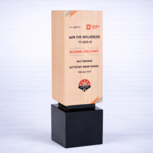 Two-Tone Block Memento