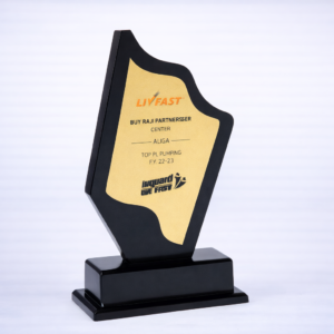 Wave Cut Abstract Trophy