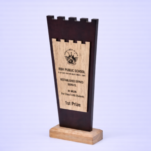 Castle Crest Wooden Award