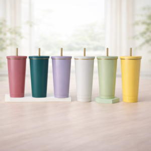 Straw Lid 750 ml Vacuum Stainless Steel Bottle