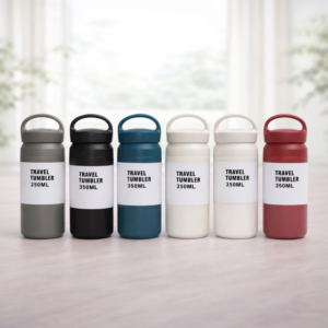 Element 500 ml Handle Lid Cup Stainless Steel