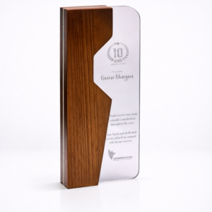 Acrylic Wood Block Achievement Award