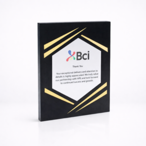 Geometric Chevron Achievement Award