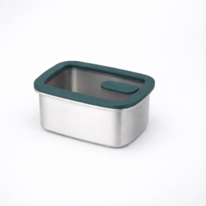 Freshbox Deco Glass Food Storage Container 550ml Rectangular