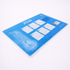Transparent PVC Calendar Mat