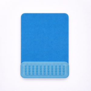 Silicone Blue Grid Rectangle Pad