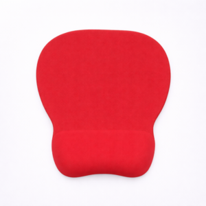 Silicone Red Teardrop Mouse Pad