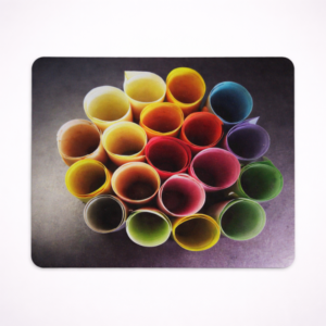Colorful Tubes Aluminum Pad